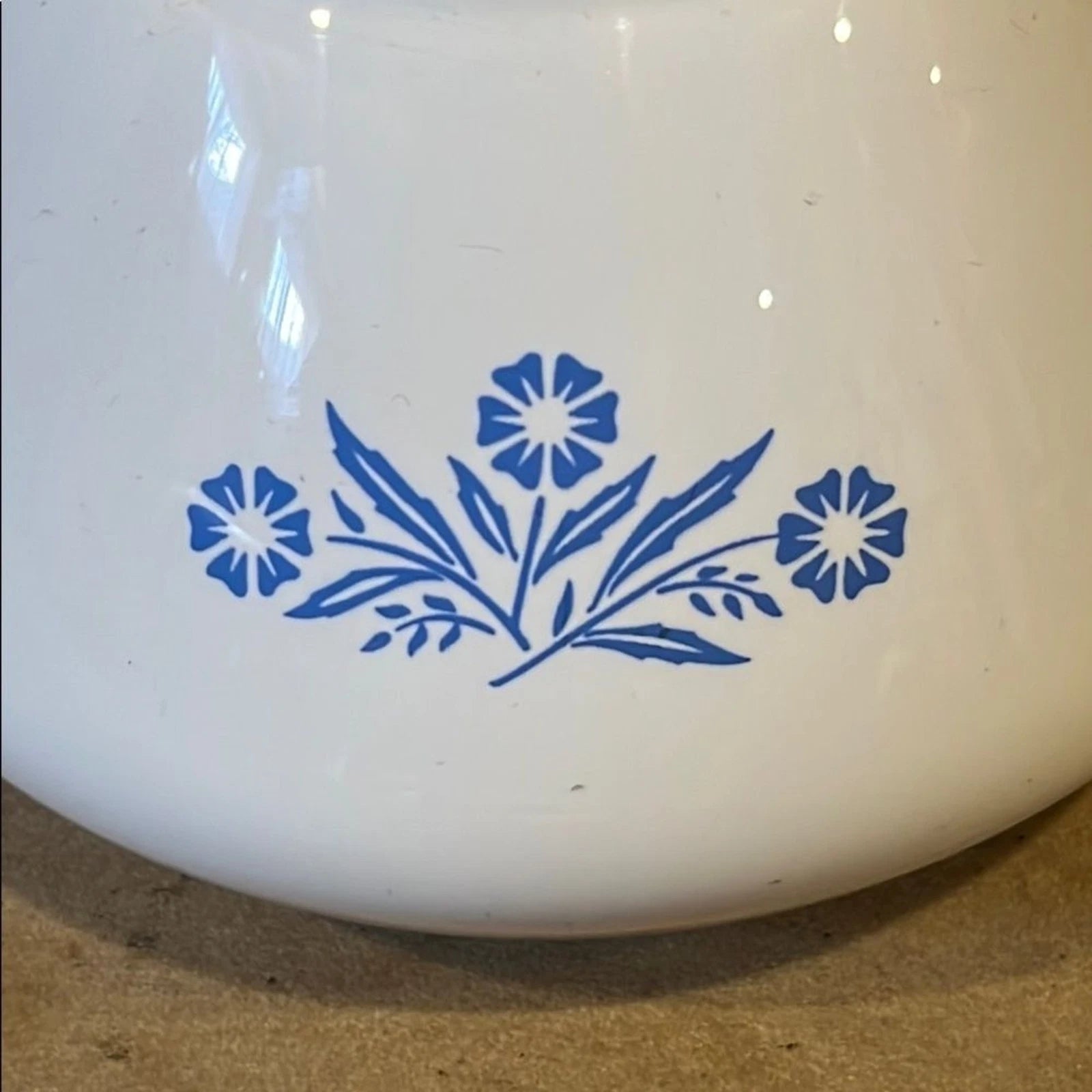 Corning Ware Vintage Blue Cornflower 6-Cup Coffee Teapot