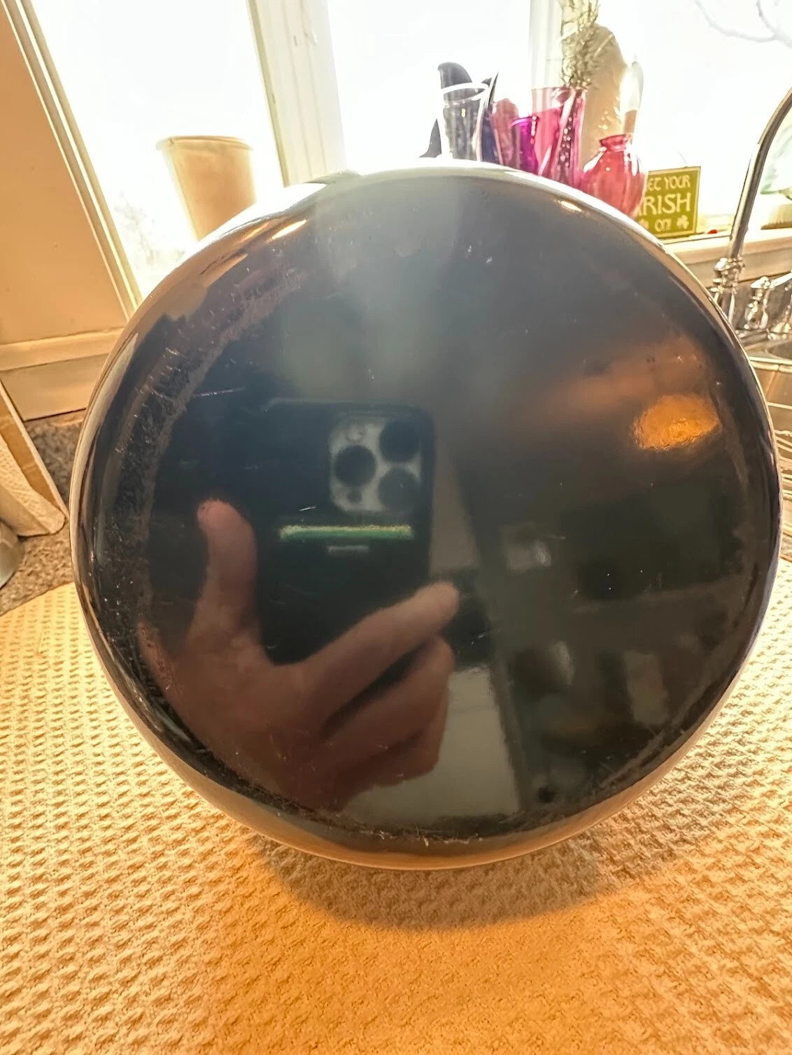 Enamel-on-Steel Classic Tea Kettle BLACK 1.5 Qt