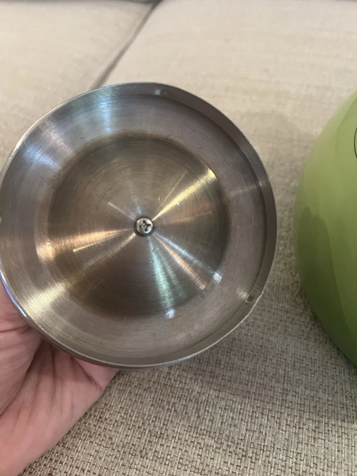 Chantal Heath 2 Qt Whistling Teakettle Apple Green Ombre Enamel Over Stainless