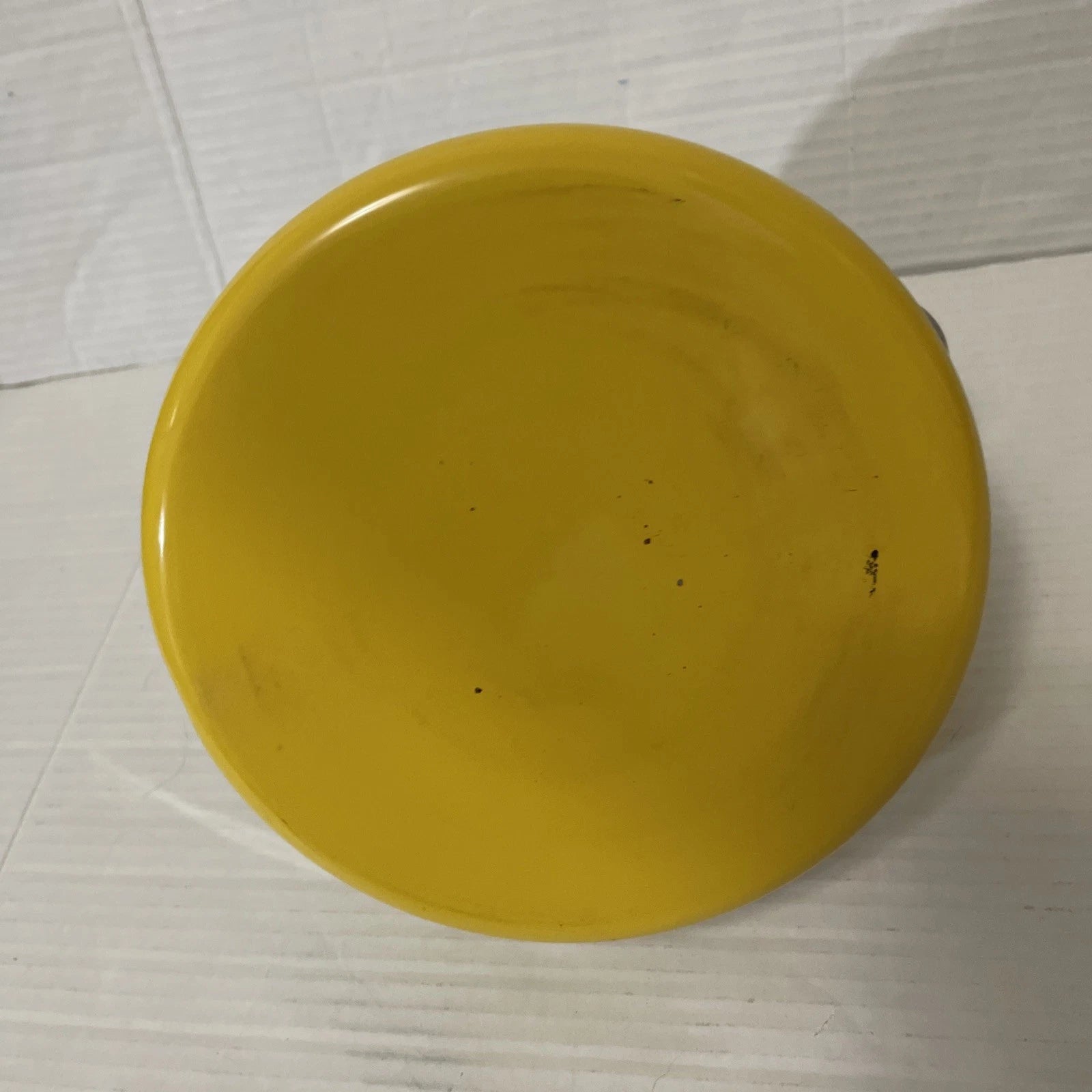 Kitchen Aid Citrus Sunrise Kettle C Handle Enamel Trim Bandsome Yellow Retro