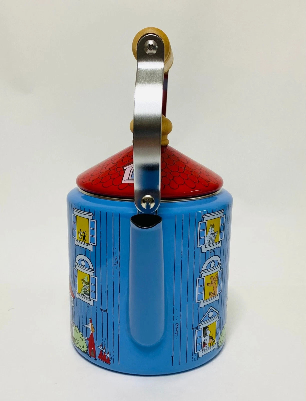 Fuji Horo MOH-2.0K Enamel Kettle 2.0 Liter  Moomin House MOH-2.0K IH from Japan