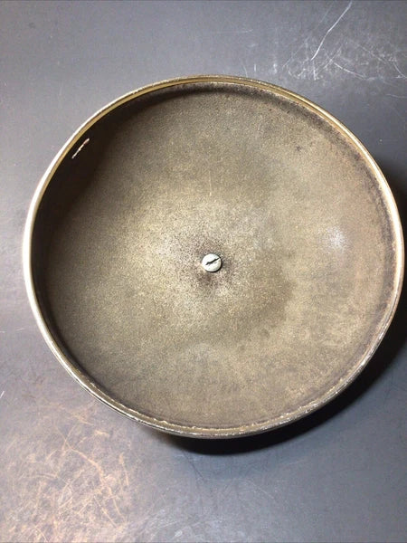 ASTA Enamelware Tea Kettle 1960s Amsterdam Teapot Brass Handles Floral - Germany