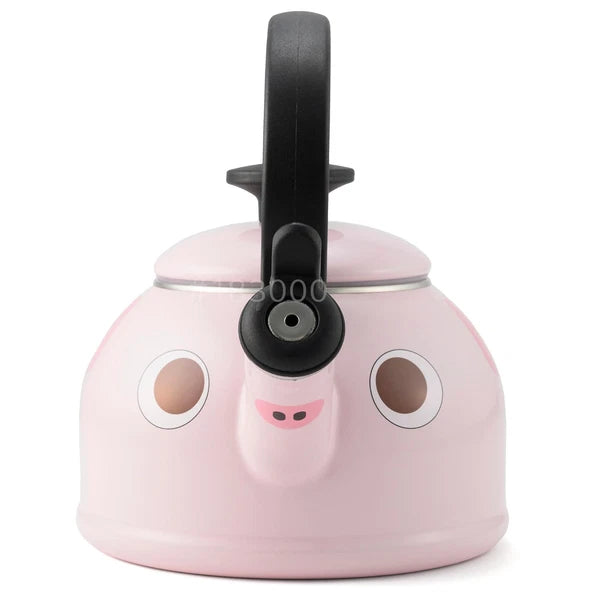 Fuji Enamel Whistle Kettle 1.6L IH Compatible Animal Kettle Pig DOY-1.6WK.B