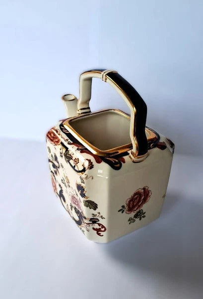 Mason's Blue Mandalay Small Tea Kettle Teapot NO LID