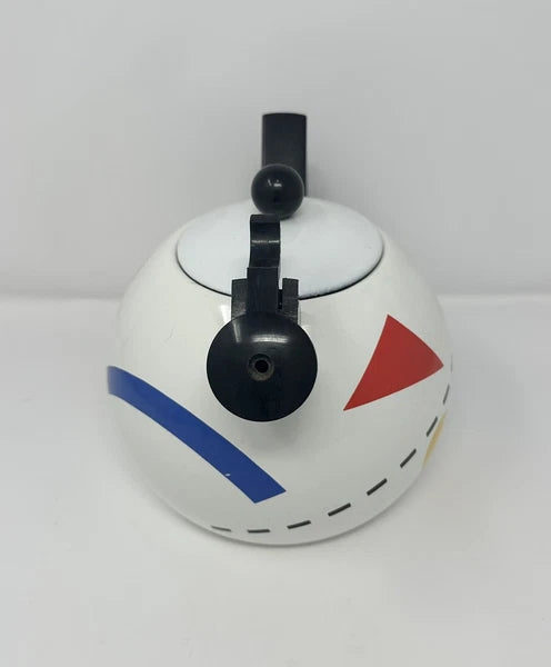 1985 Sam Lebowitz Post Modern Memphis Style Teapot