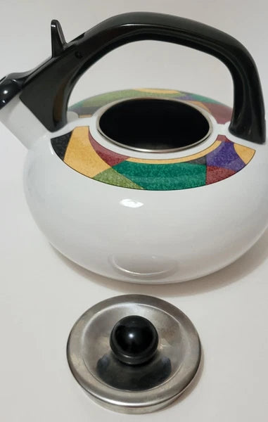 Studio Nova Impulse Enamel Whistling Tea Kettle (Boone Cuisine) AZ015