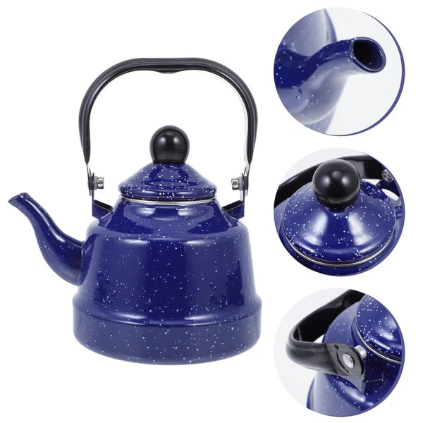 Kettle Teapot for Stovetop Kettles Office Catering Cold Water with Patterns