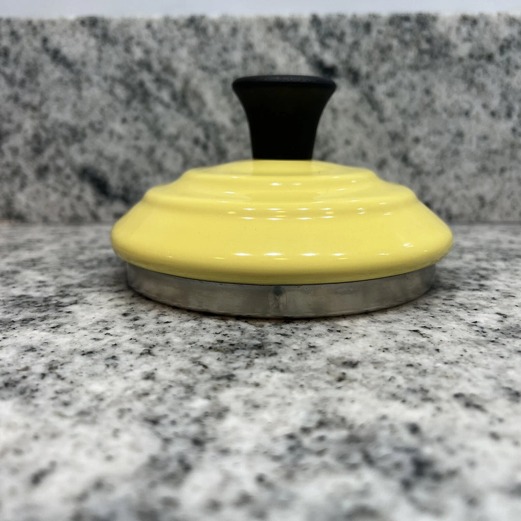 Replacement Le Creuset Yellow Enamel 1.7 Quart Metal Teapot LID
