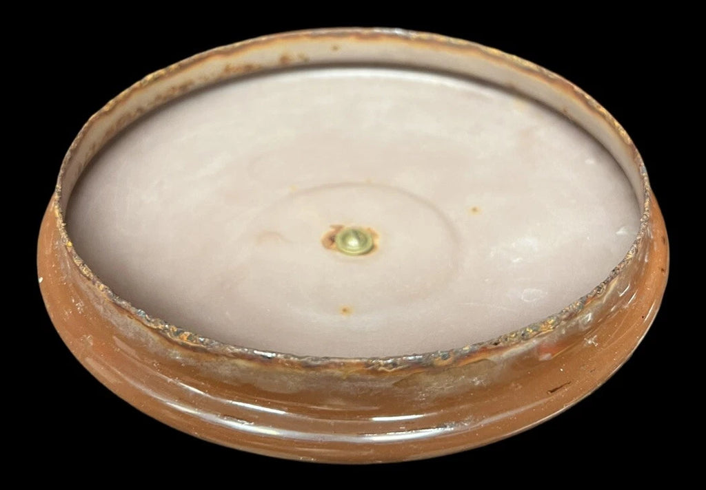 VINTAGE MCM Wheat TEAPOT Kettle With Wooden Handle