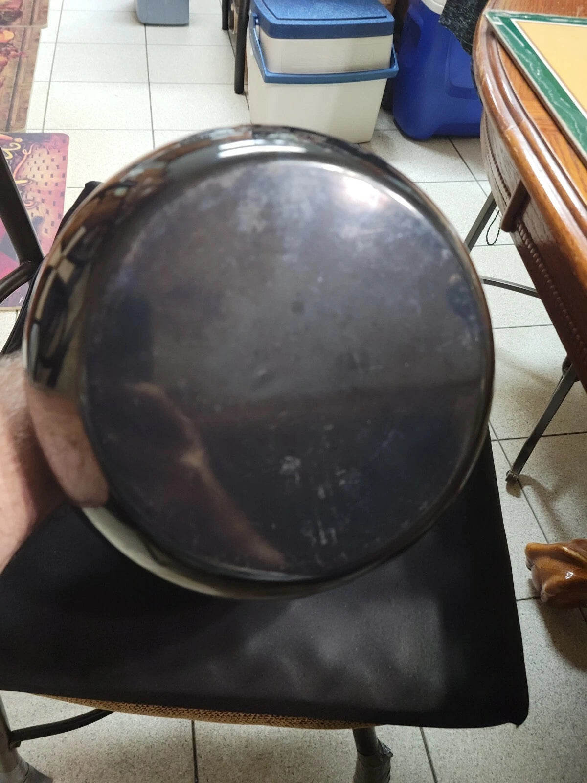 Chantal Classic Tea Kettle 37 Loop Whistling Black Enamel on Steel 1.8 quart