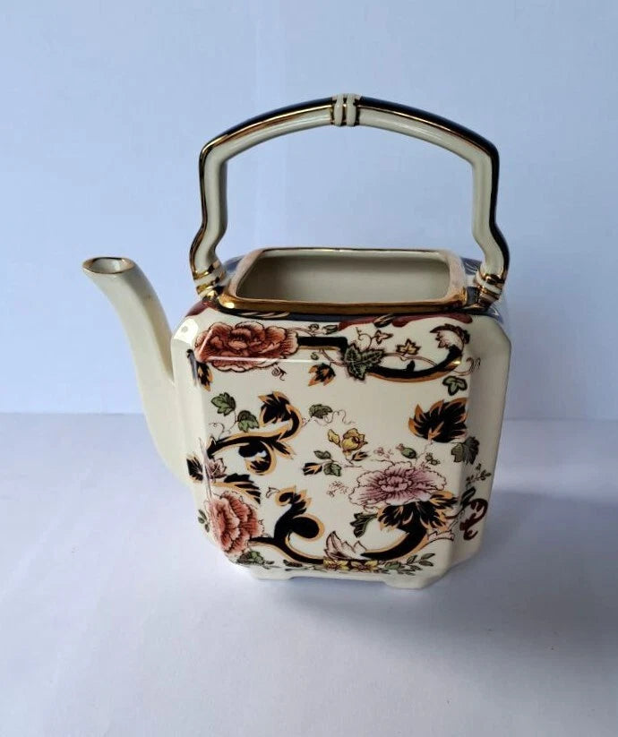 Mason's Blue Mandalay Small Tea Kettle Teapot NO LID