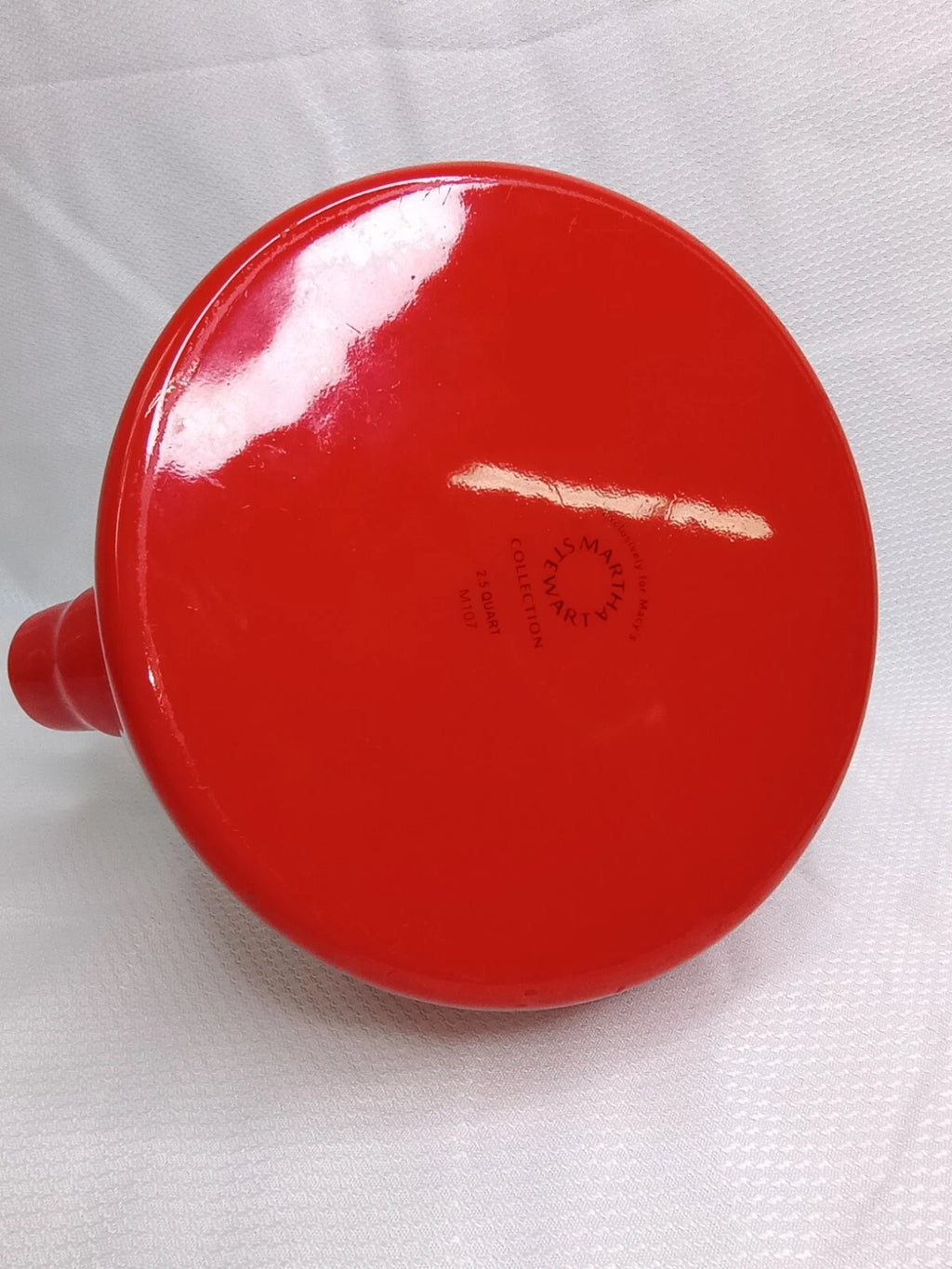 Tea Kettle Martha Stewart Collection 2.5 Qt. Enamel on Steel