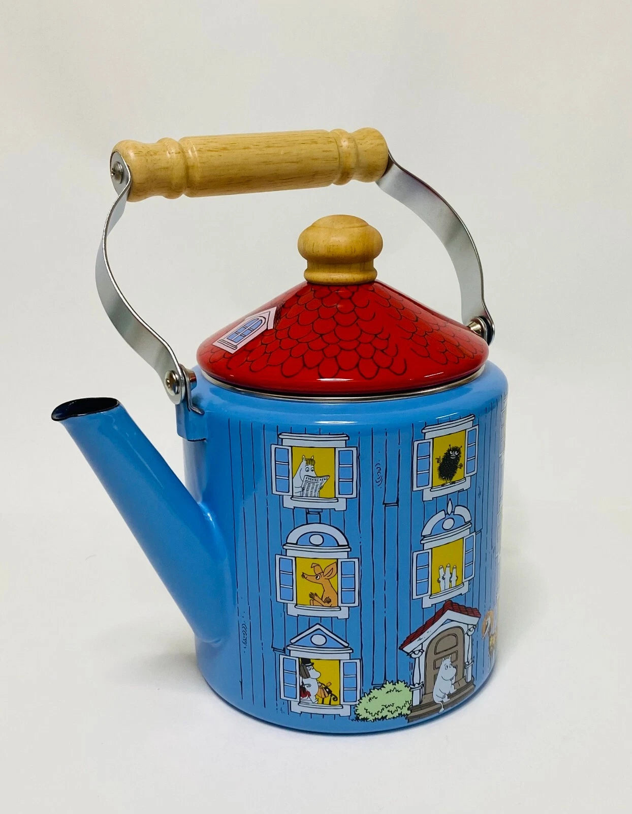 Fuji Horo MOH-2.0K Enamel Kettle 2.0 Liter  Moomin House MOH-2.0K IH from Japan