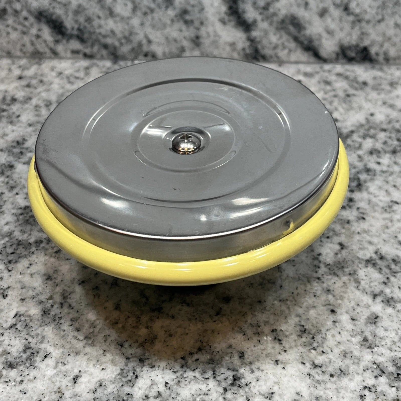 Replacement Le Creuset Yellow Enamel 1.7 Quart Metal Teapot LID