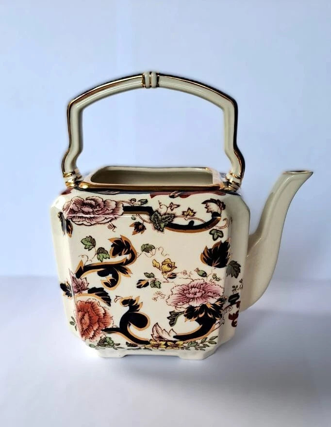 Mason's Blue Mandalay Small Tea Kettle Teapot NO LID