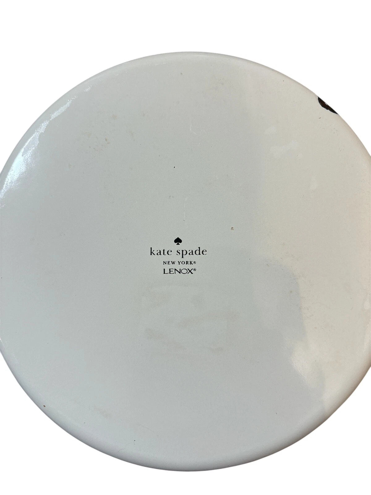 Lenox Kate Spade Teapot Kettle New York Pretty Pantry 2.5 Quart Whistles Chip