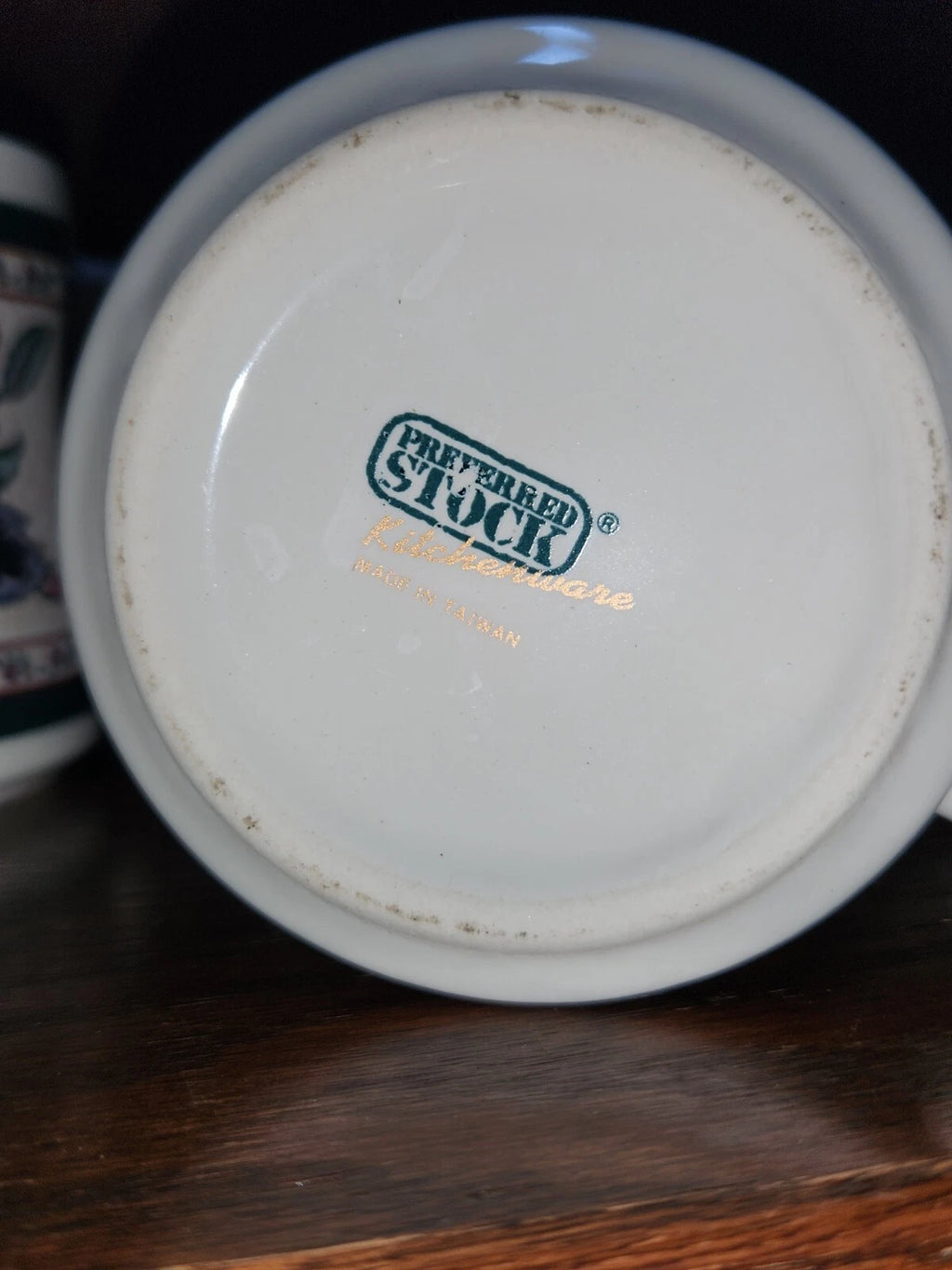 PAISLEY GARDEN Preferred Stock Stoneware Tea Kettle, 4 Mugs, Salt & Pepper NEW