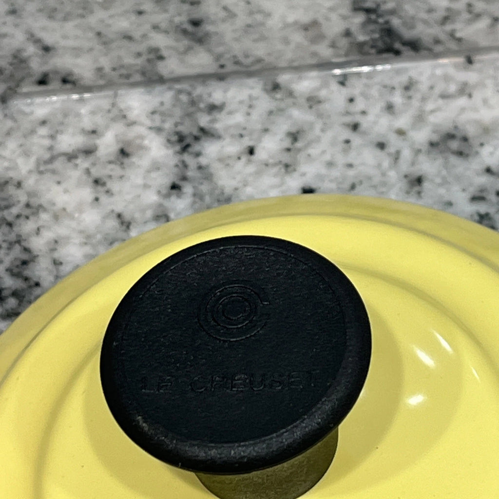 Replacement Le Creuset Yellow Enamel 1.7 Quart Metal Teapot LID