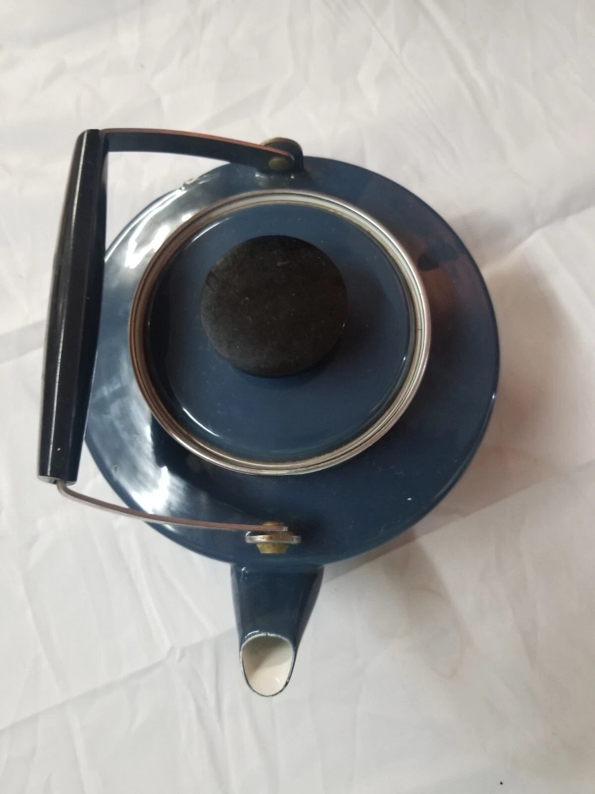 Mikasa Gourmet Color Navy Blue Teapot ( Enamel)