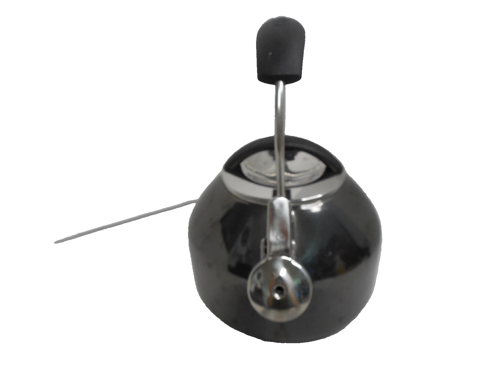 CHANTAL Whistling Tea Kettle 2 quart Steel / Enamel Dark Gray