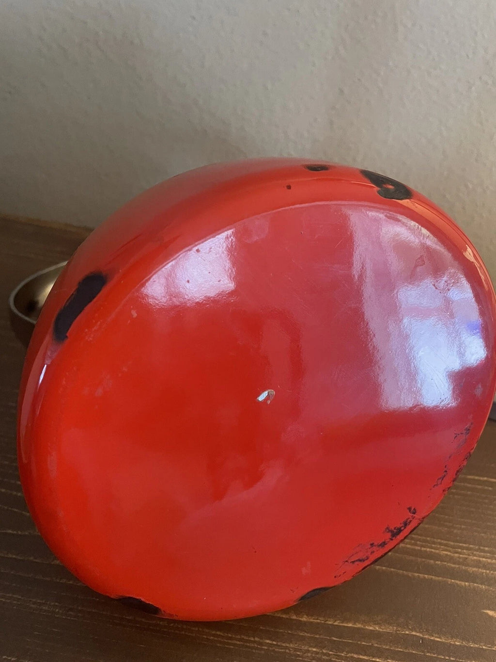 Le Creuset Carmin Red Halo Whistling Tea Kettle Enamel on Steel 1.5L 1.6 Qt