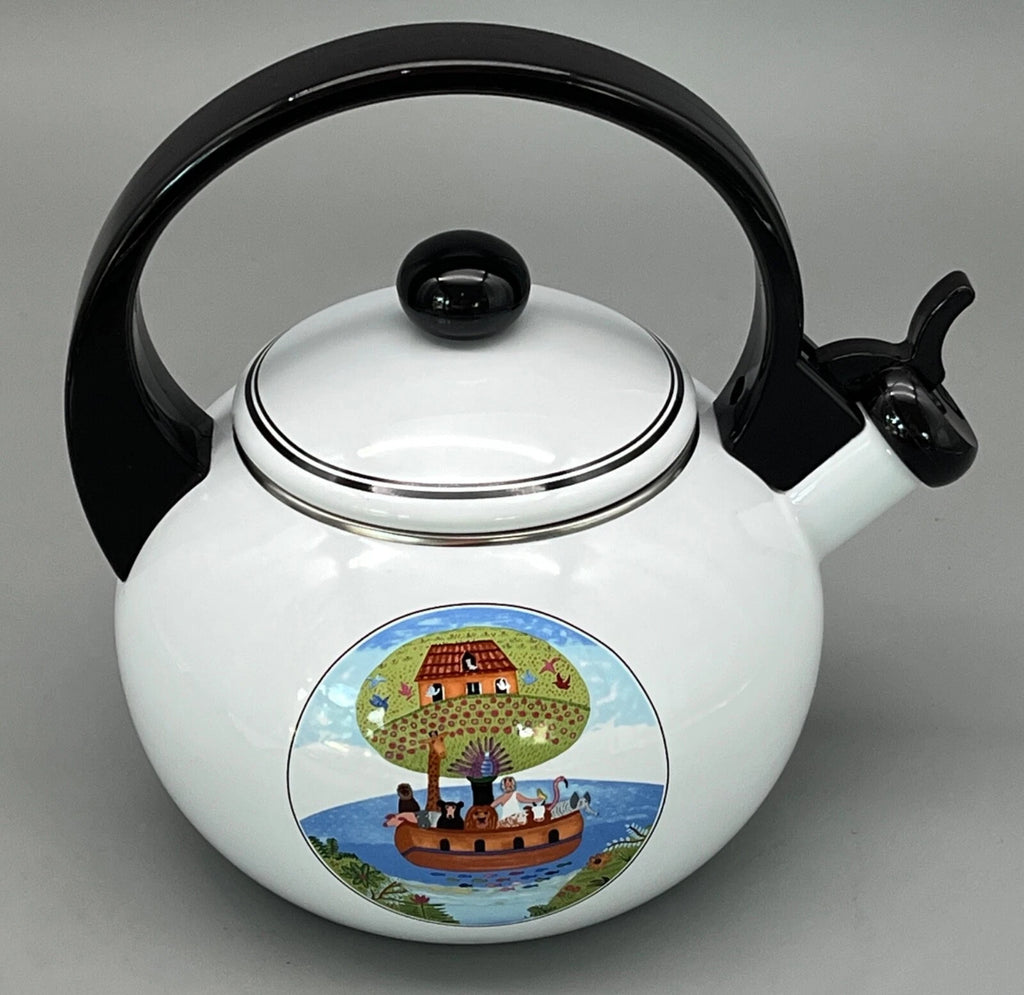 Villeroy & Boch Design Naif Tea Kettle Noah's Ark Folk Art 67.5 oz w/tag