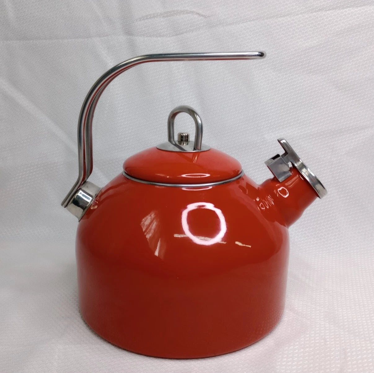 Tea Kettle Martha Stewart Collection 2.5 Qt. Enamel on Steel