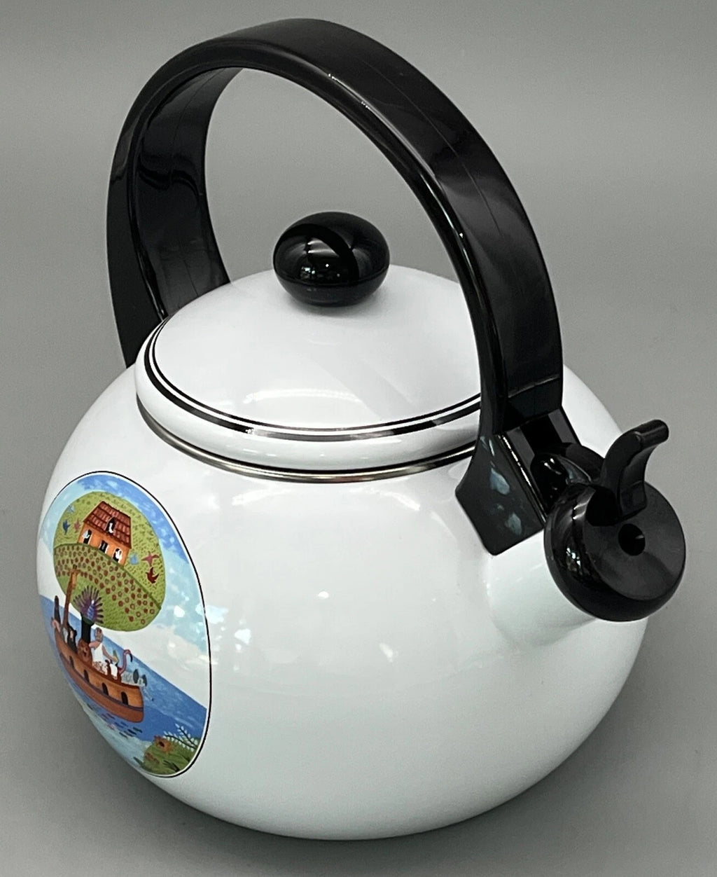 Villeroy & Boch Design Naif Tea Kettle Noah's Ark Folk Art 67.5 oz w/tag