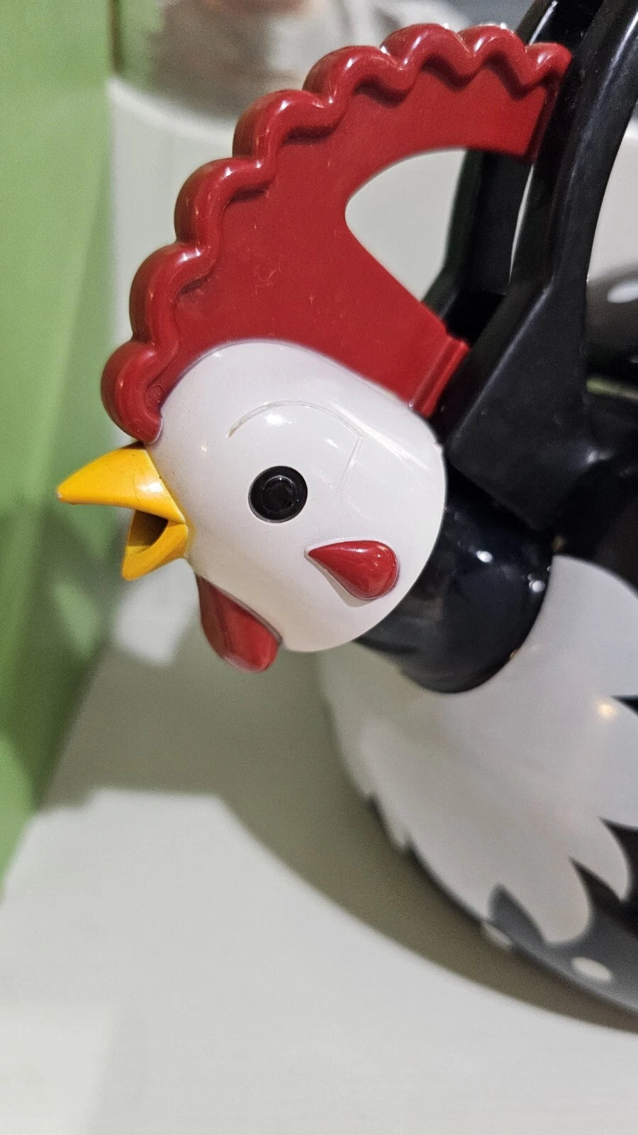 Supreme Housewares Novelty Enamel Whistling Rooster Tea Kettle