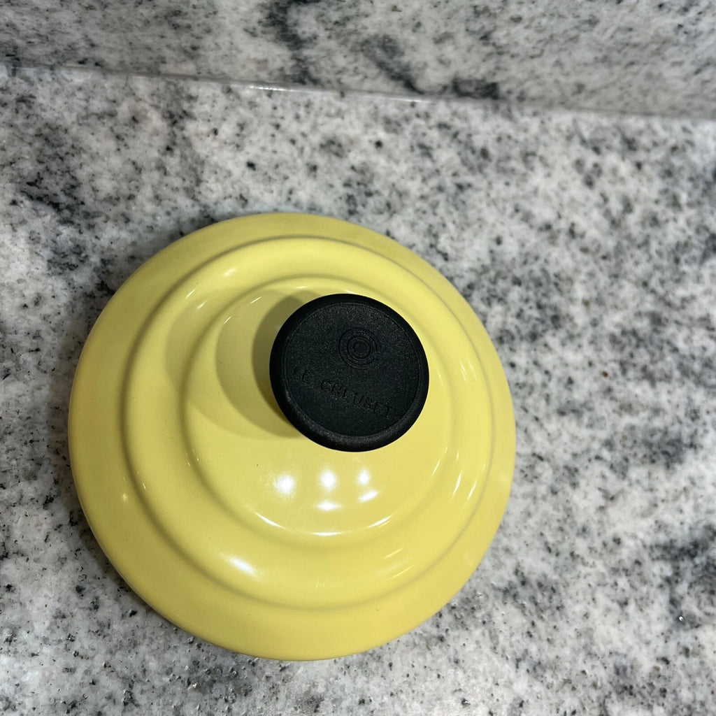 Replacement Le Creuset Yellow Enamel 1.7 Quart Metal Teapot LID