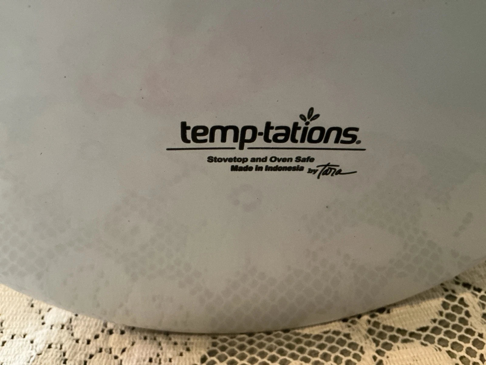 New Temp-tations 2.3-qt Enamel on Steel Tea Kettle Autumn.Fall Seasonal