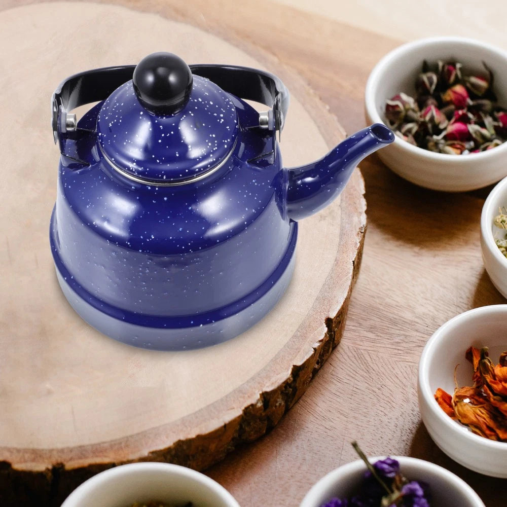 Cooking Kettle Office Tea Pots for Stove Top Ergonomic Metal Camping Kettles