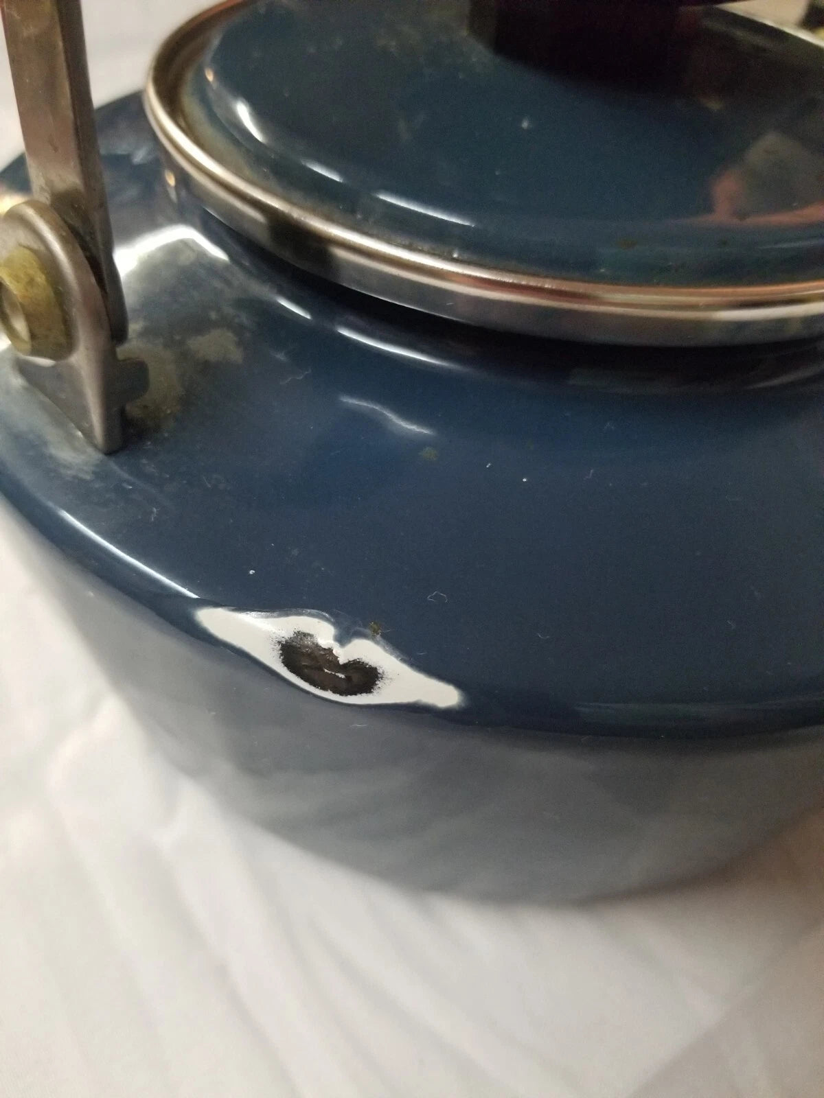 Mikasa Gourmet Color Navy Blue Teapot ( Enamel)