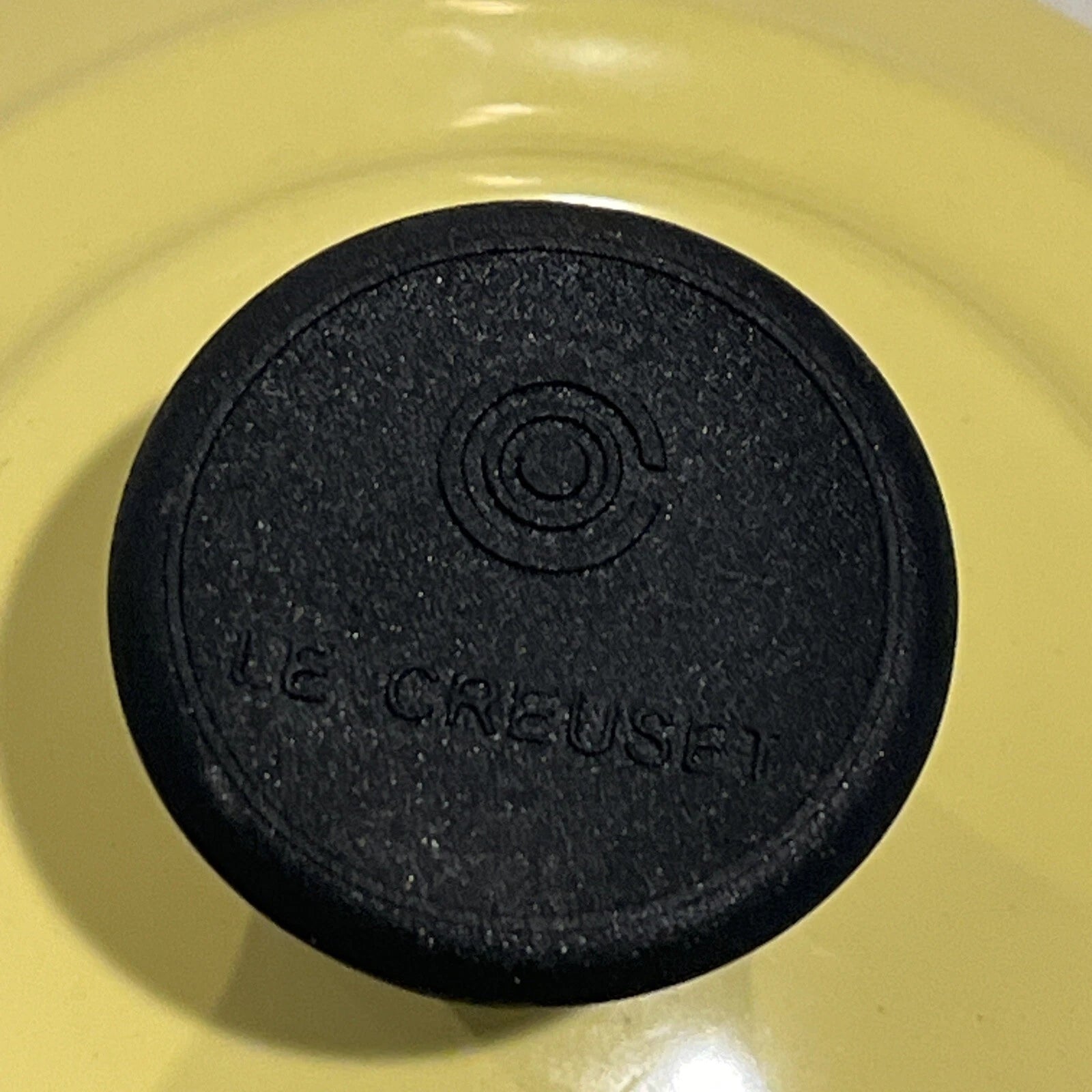 Replacement Le Creuset Yellow Enamel 1.7 Quart Metal Teapot LID