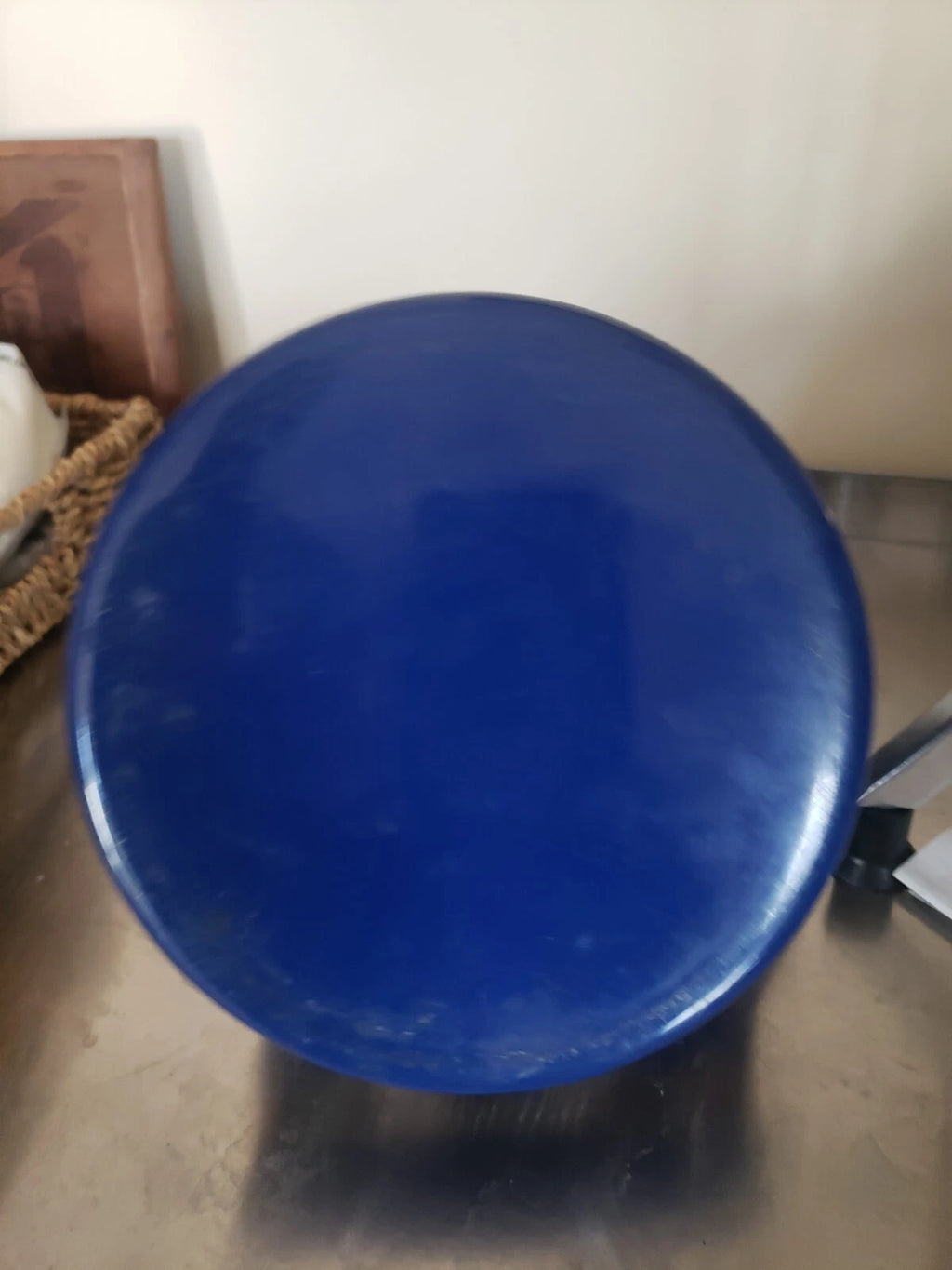 KitchenAid 2 Qt Blue Enamel Whistling Tea Kettle Pot Blue Parts Only Or Repair