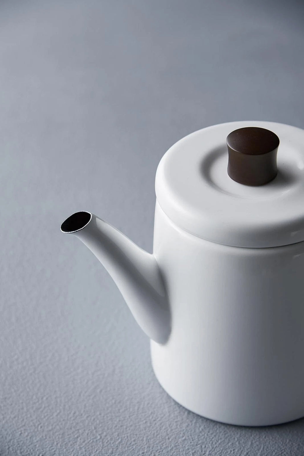 Nodahoro Kettle 1.5L Enamel Gas Fire/IH Compatible Made in Japan Pottle White PT