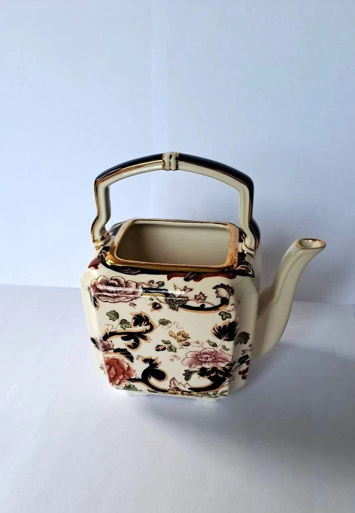 Mason's Blue Mandalay Small Tea Kettle Teapot NO LID