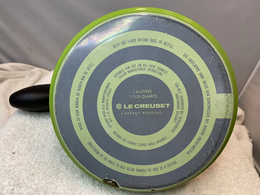 Le Creuset Ogive Enamel-on-Steel 1.7 Quart Tea Kettle - Kiwi Green Ombré