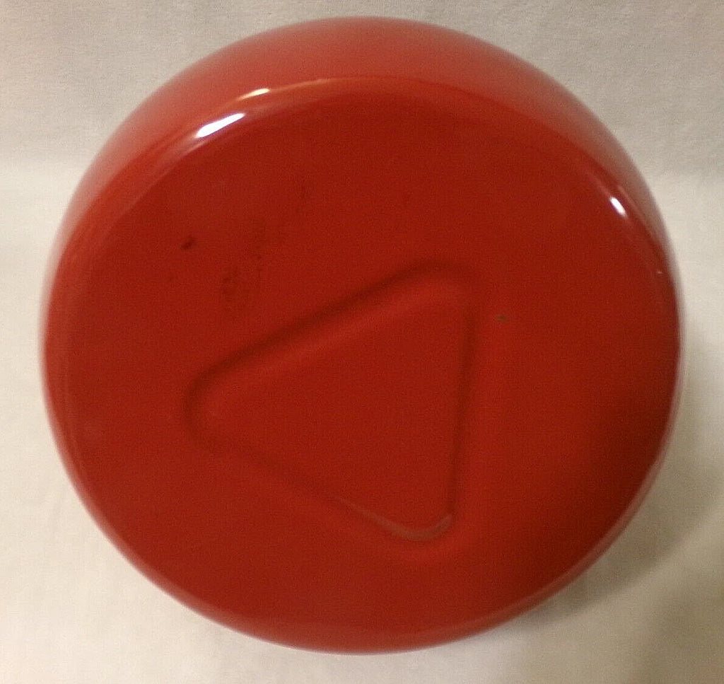 STAINLESS STEEL WHISTLING TEA KETTLE with BRIGHT RED ENAMEL COATING