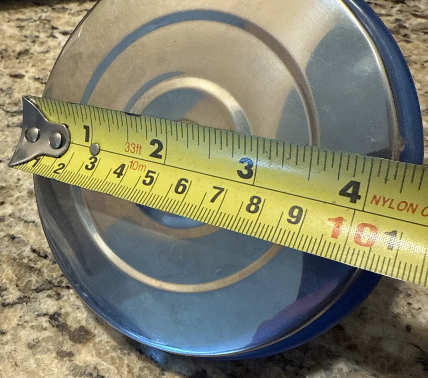 Le Creuset Blue Tea Kettle Replacement LID ONLY 4.25" Diameter