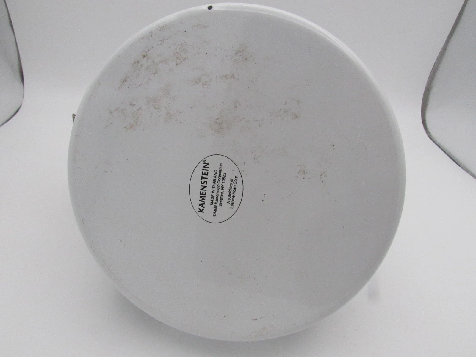 M Kamenstein Black White Cow Whistling Tea Kettle 2.5 qt from 1992