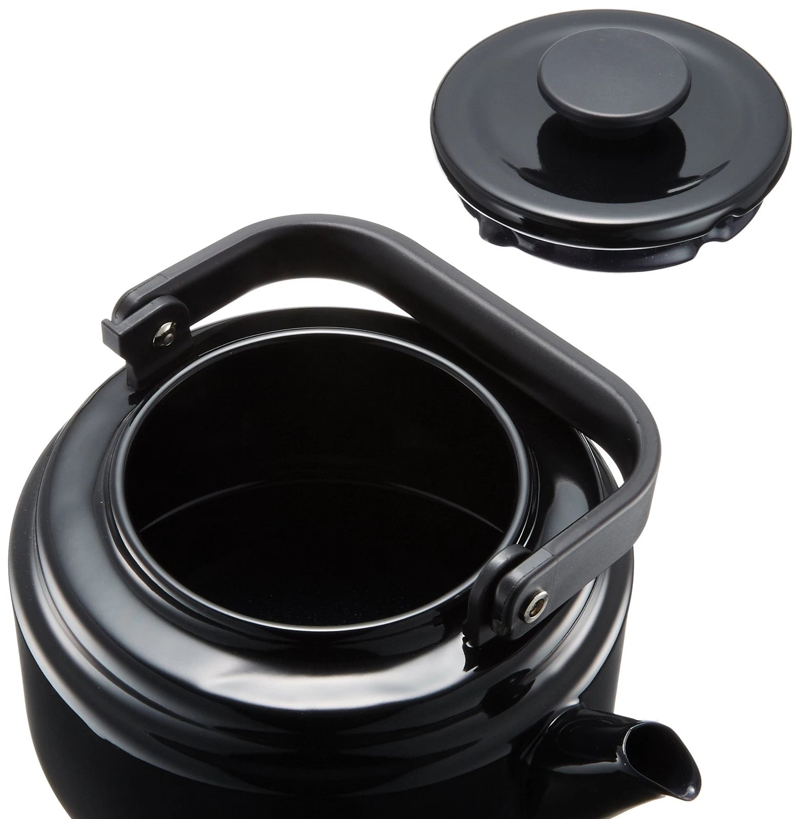 Noda Enamel Amu-Kettle 2.0L Black Made in Japan AM-20KBK Home Kitchen Gift NEW