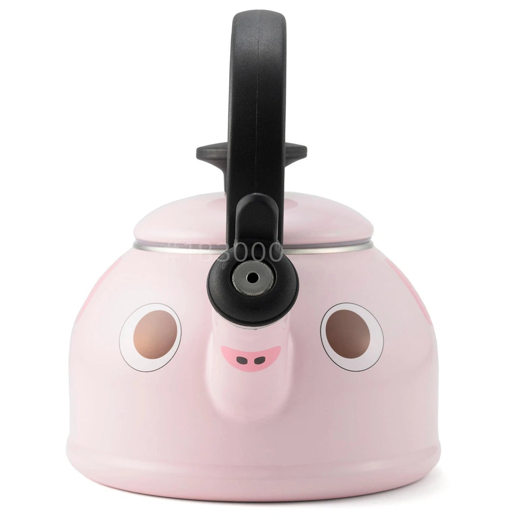 Fuji Enamel Whistle Kettle 1.6L IH Compatible Animal Kettle Pig DOY-1.6WK.B