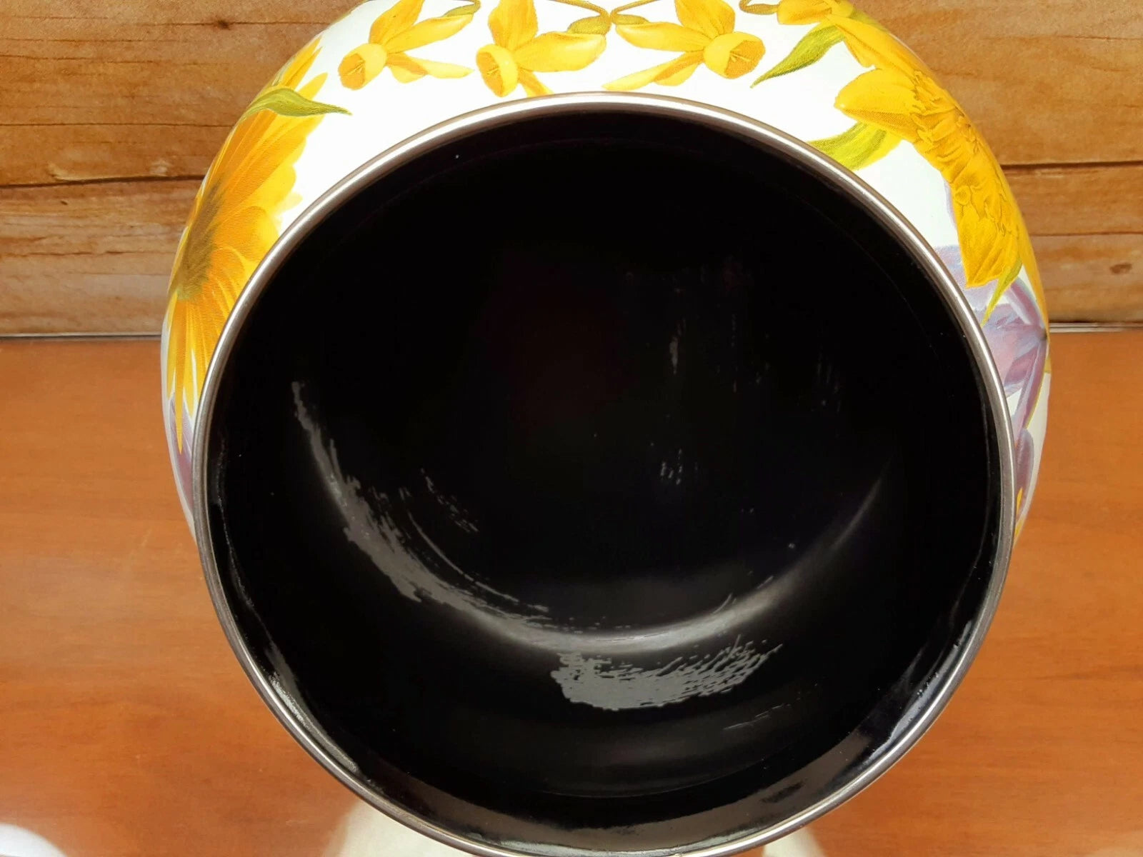 The Pioneer Woman Floral Summer Garden Enamel Tea Kettle Retired Spring Flower