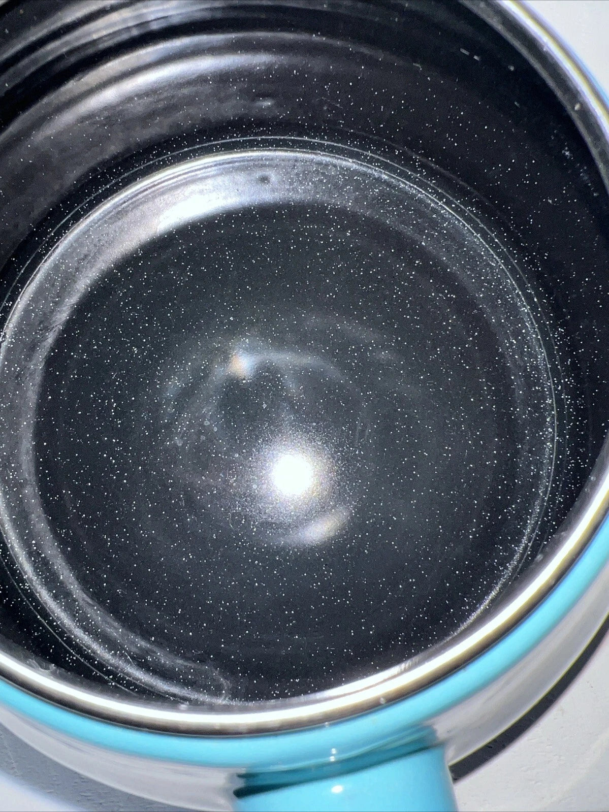 Le Creuset Chrysenth Turquoise Hombre Whistling Tea Kettle 1.6 US Quart Enamel