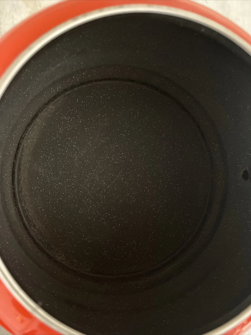 Le Creuset Whistling Tea Kettle 1.25 Quarts 1.1L Teapot Red Enamel