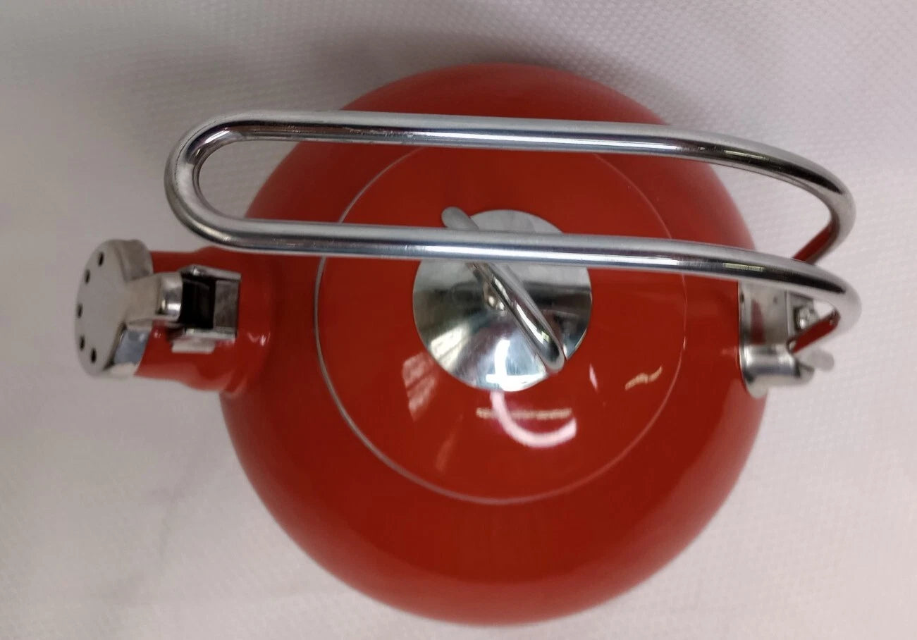 Tea Kettle Martha Stewart Collection 2.5 Qt. Enamel on Steel