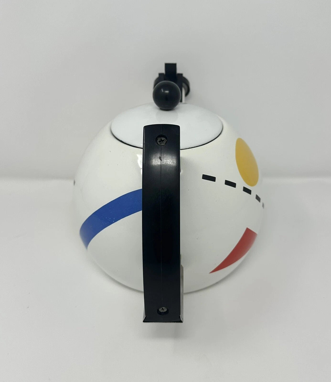 1985 Sam Lebowitz Post Modern Memphis Style Teapot