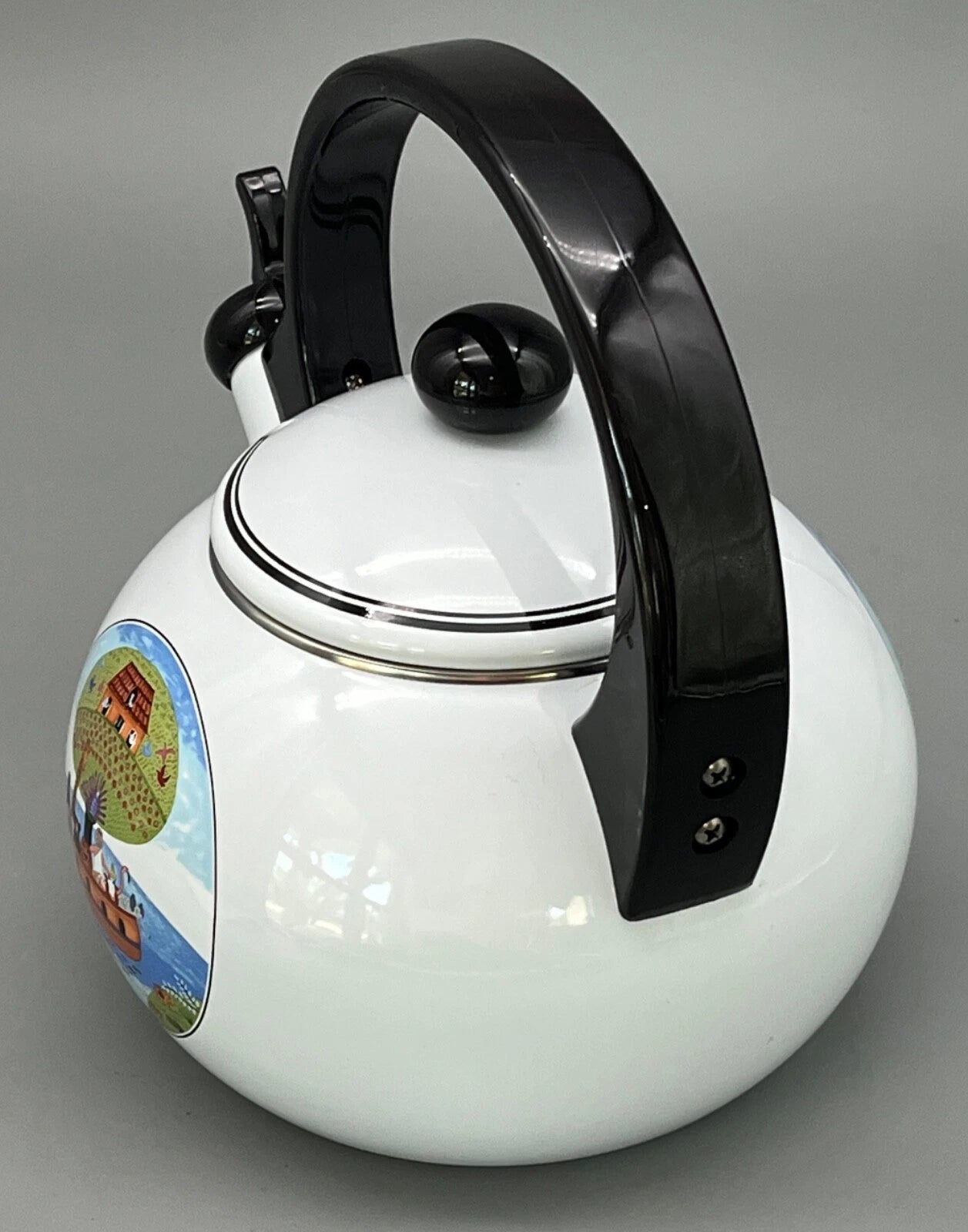 Villeroy & Boch Design Naif Tea Kettle Noah's Ark Folk Art 67.5 oz w/tag
