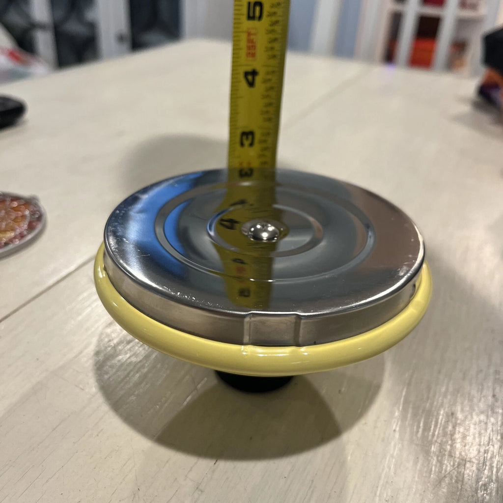 Replacement Le Creuset Yellow Enamel 1.7 Quart Metal Teapot LID